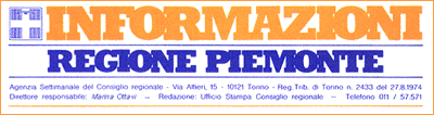 Informazioni Regione Piemonte